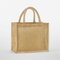 WM473 Westford Mill Natural Starched Jute Midi Bag