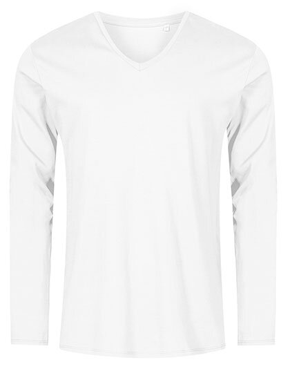 Men´s V-Neck T-Shirt Longsleeve