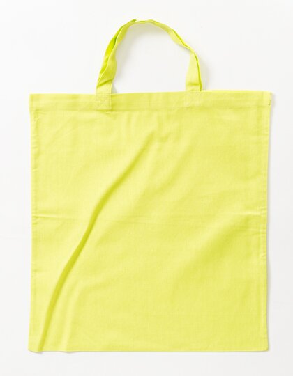 Baumwolltasche, kurze Henkel