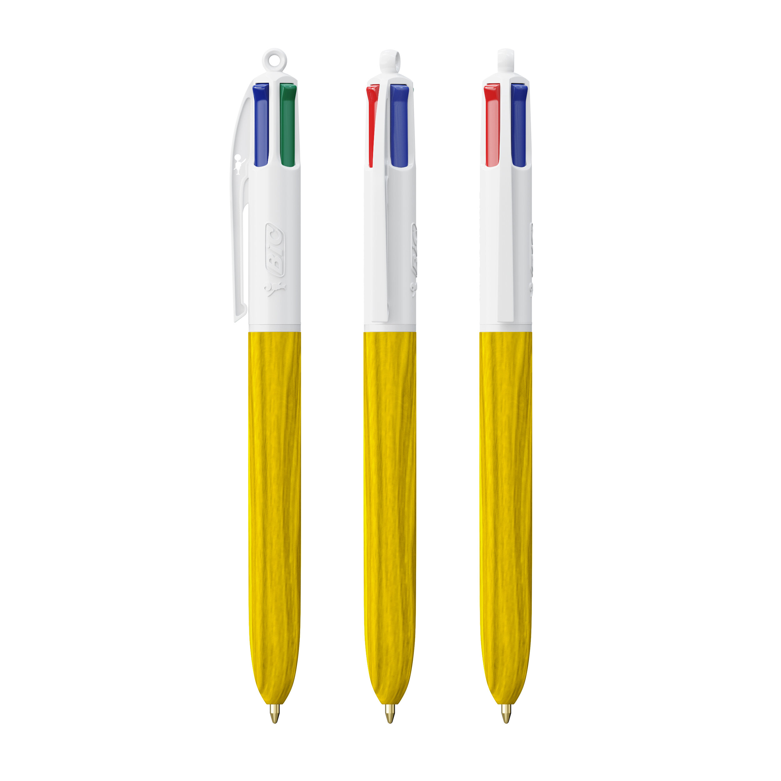 BIC® 4 Farben Wood Style
