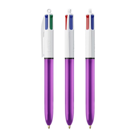 BIC® 4 Colours Shine Kugelschreiber