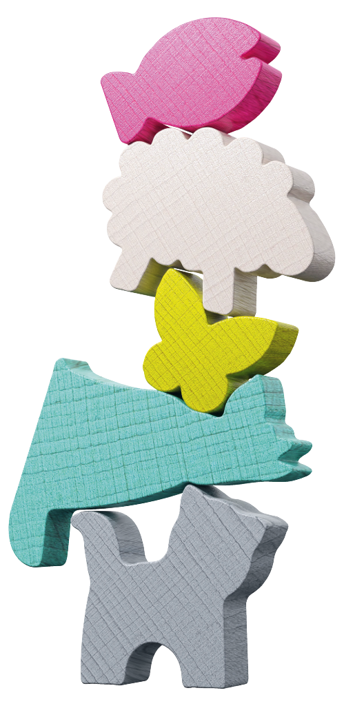 Stapelspiel Stacking Challenge