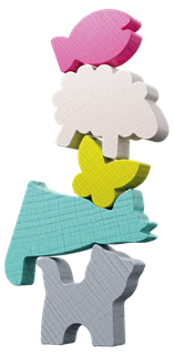 Stapelspiel Stacking Challenge