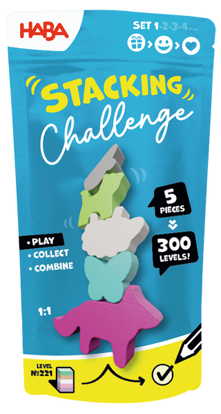 Stapelspiel Stacking Challenge
