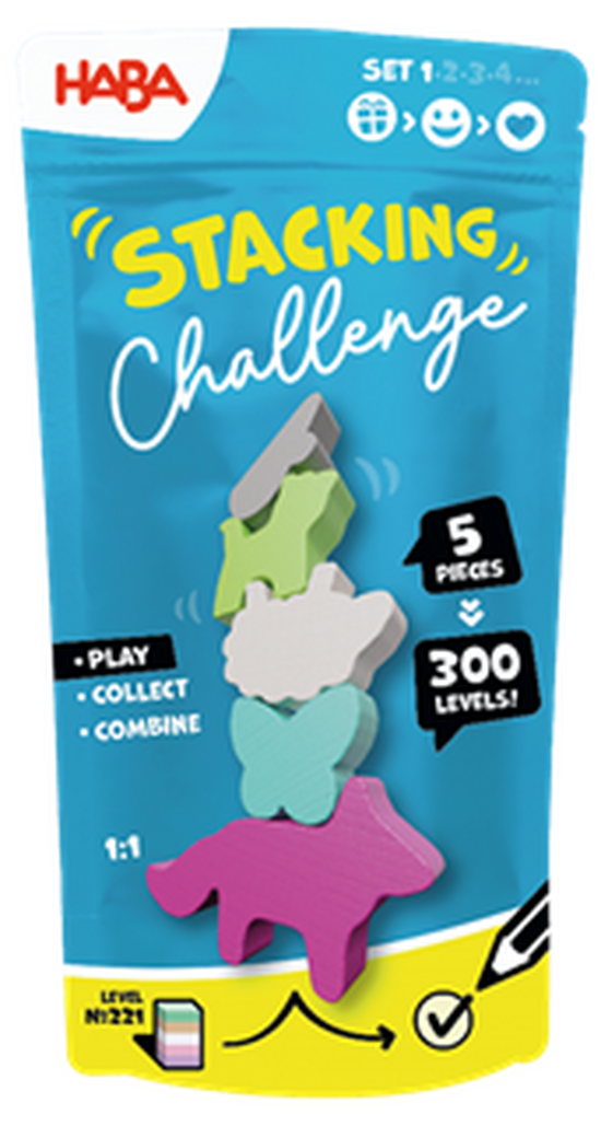 Stapelspiel Stacking Challenge